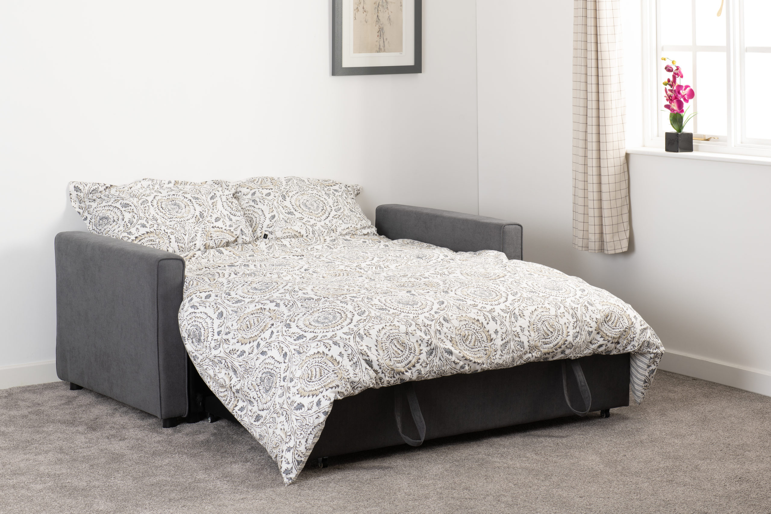 ASTORIA-SOFA-BED-DARK-GREY-FABRIC-DISPLAY